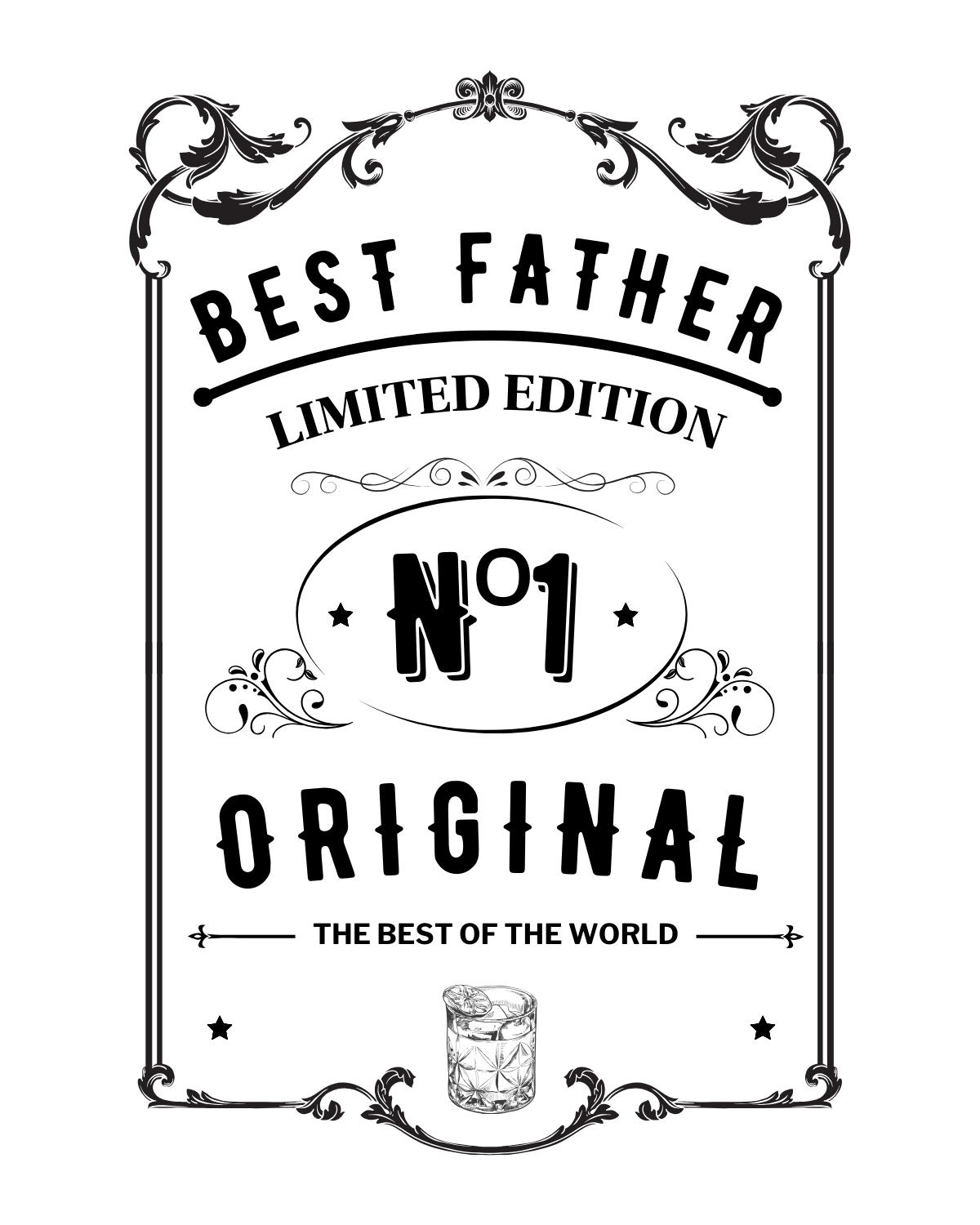 Best Father - Limited Edition - Frosted Beer Mug