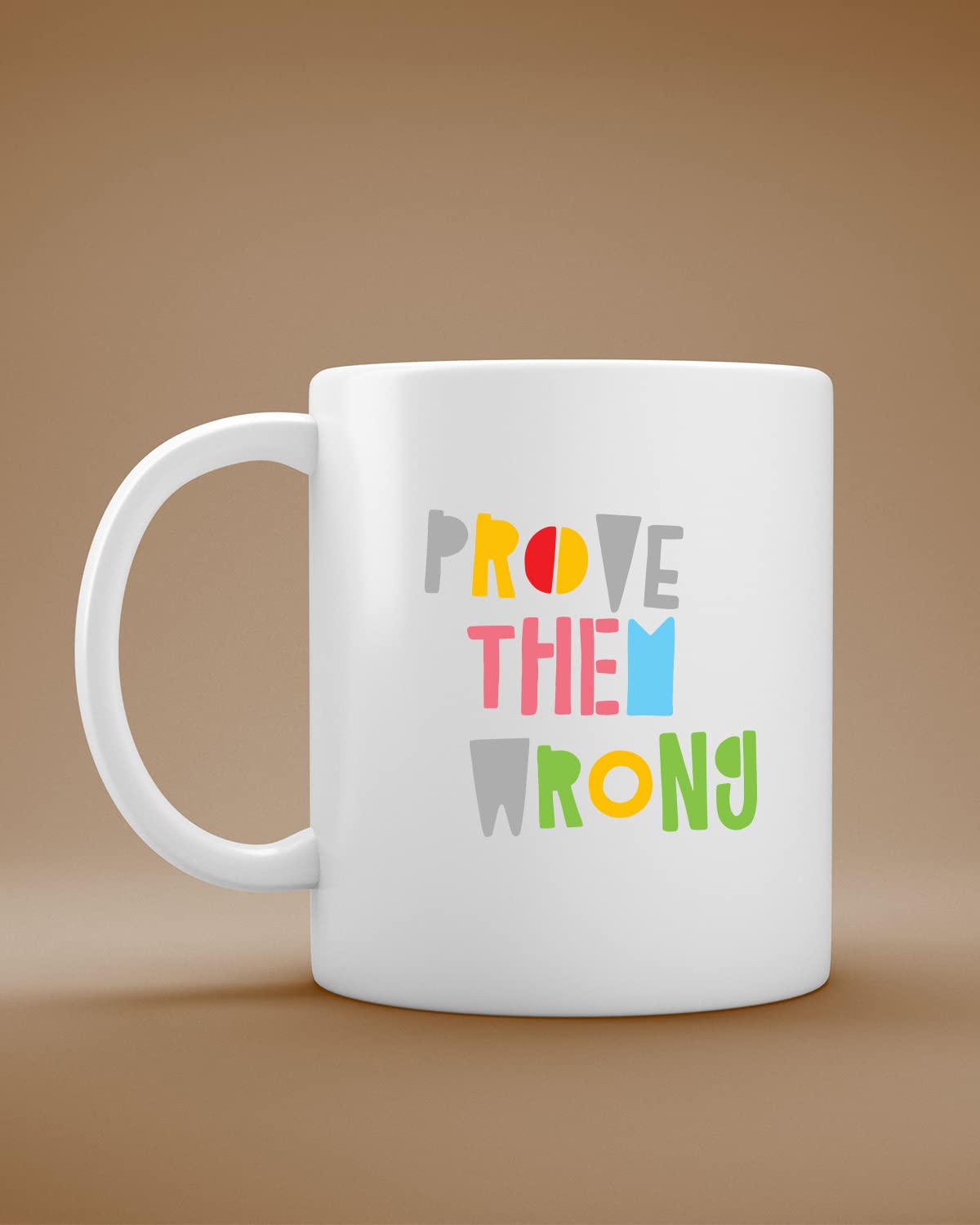 The Pink Magnet Prove Them Wrong Coffee Mug - Valentines Day Gift for Wife Husband Girlfriend Boyfriend | Romantic Printed Coffee Mug for Birthday, Anniversary Gift Valentine's Day Gift for for boyfriend Iquotes Printed coffee mug