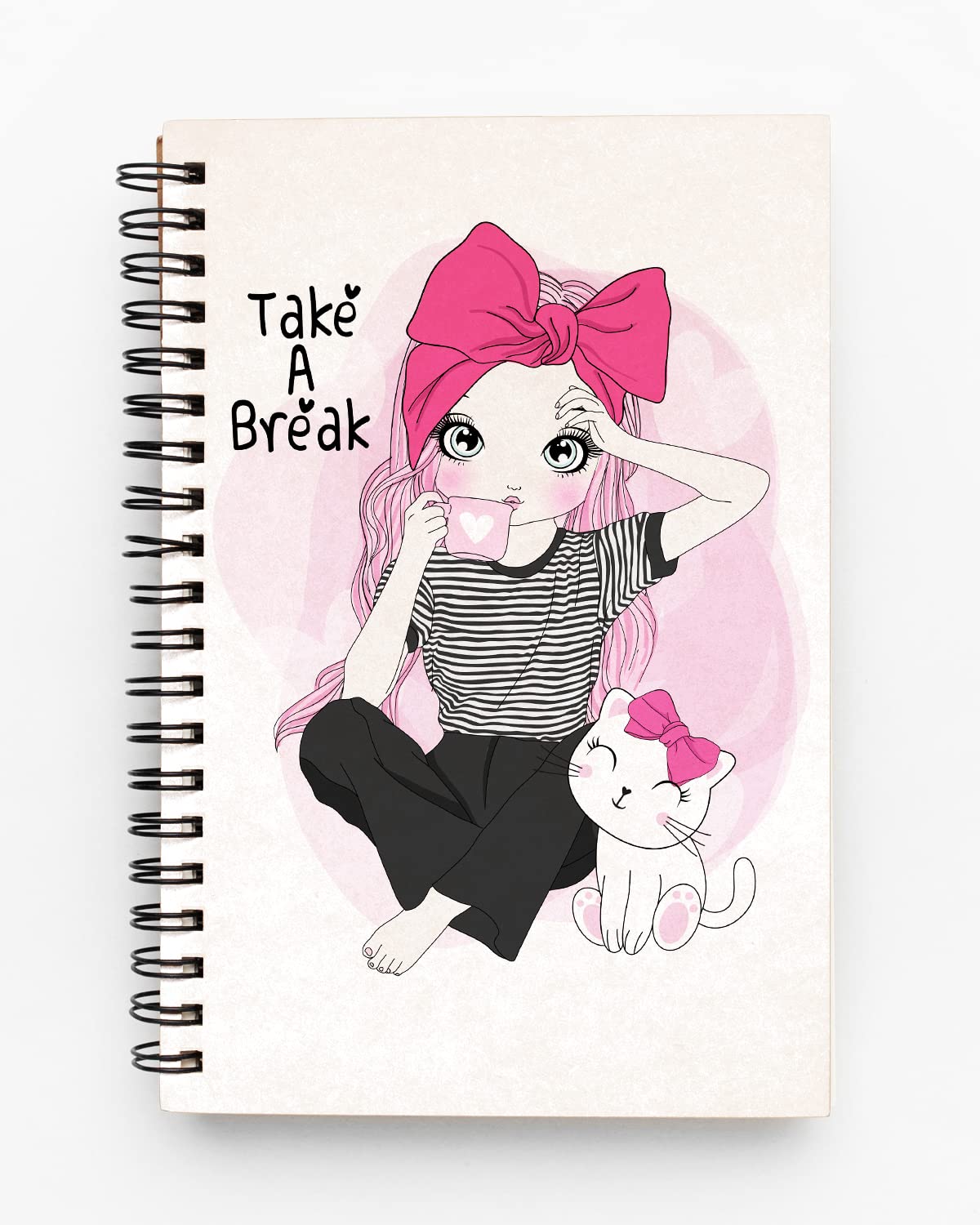 Take A Break Spiral Notebook