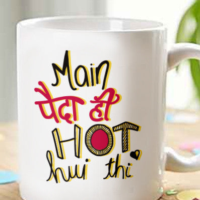 Main Paida hi Hot Hui thi yellow Mug